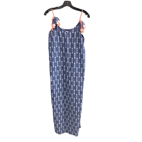 Dress Casual Maxi By Cmc In Navy, Size: M