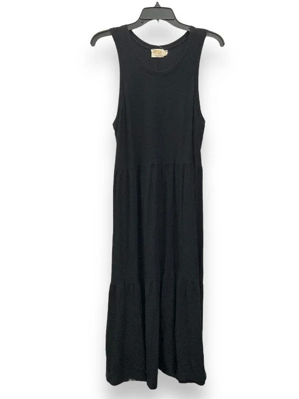 Dress Casual Maxi By Nation In Black, Size: L