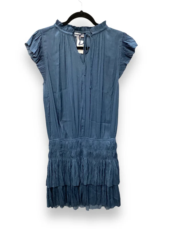 Dress Casual Midi By Current Air In Blue, Size: S