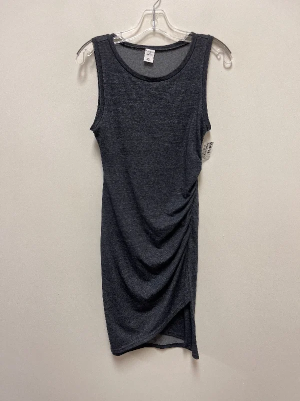 Dress Casual Midi By Melrose And Market In Grey, Size: S