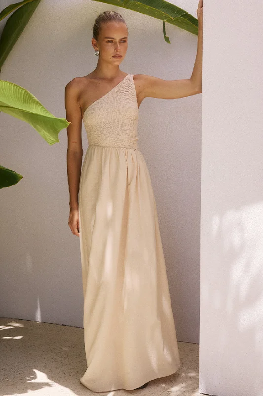 EUGENIE MAXI DRESS - SAND