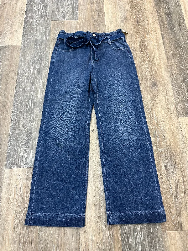 Jeans Cropped By J. Crew In Blue Denim, Size: 2