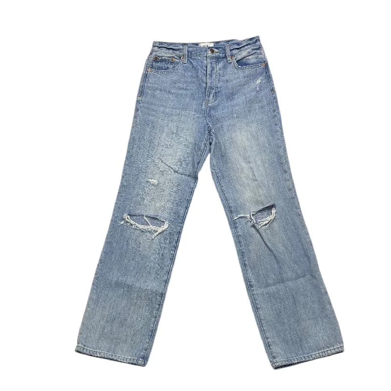 Jeans Straight By Pistola In Blue Denim, Size: 6