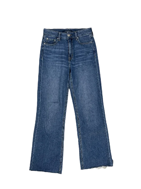 Jeans Wide Leg By Aeropostale In Blue Denim, Size: 2