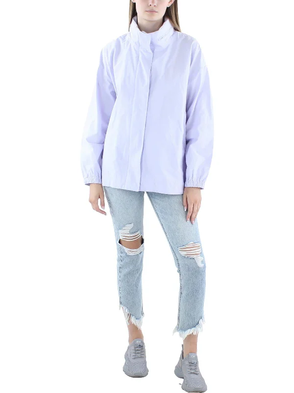 Womens Solid Organic Cotton Shirt Jacket