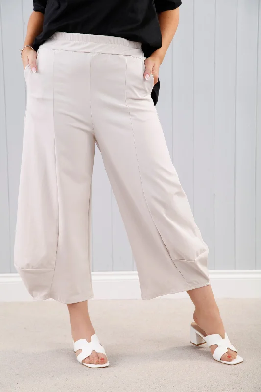 Estella Luxe Trousers Beige